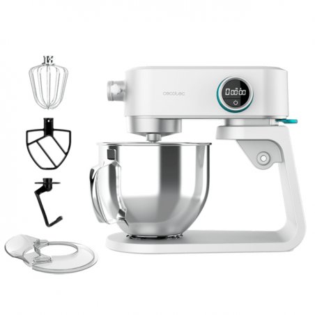 Robot Pétrisseur Cecotec compatible  Twist&Fusion 4000 Luxury (Blanc)