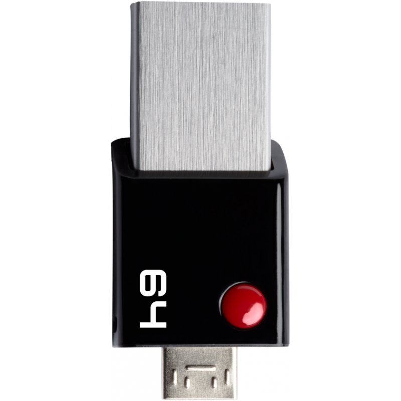 Clé USB 3.0 Emtec compatible T200 Mobile & Go - 64Go (Noir)