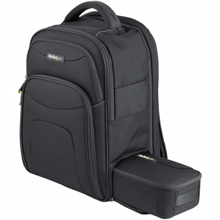 StarTech.com Sac à Dos Ordinateur Portable 15,6 pouces avec Compartiments Amovible pour Accessoires - Sac Informatique 
