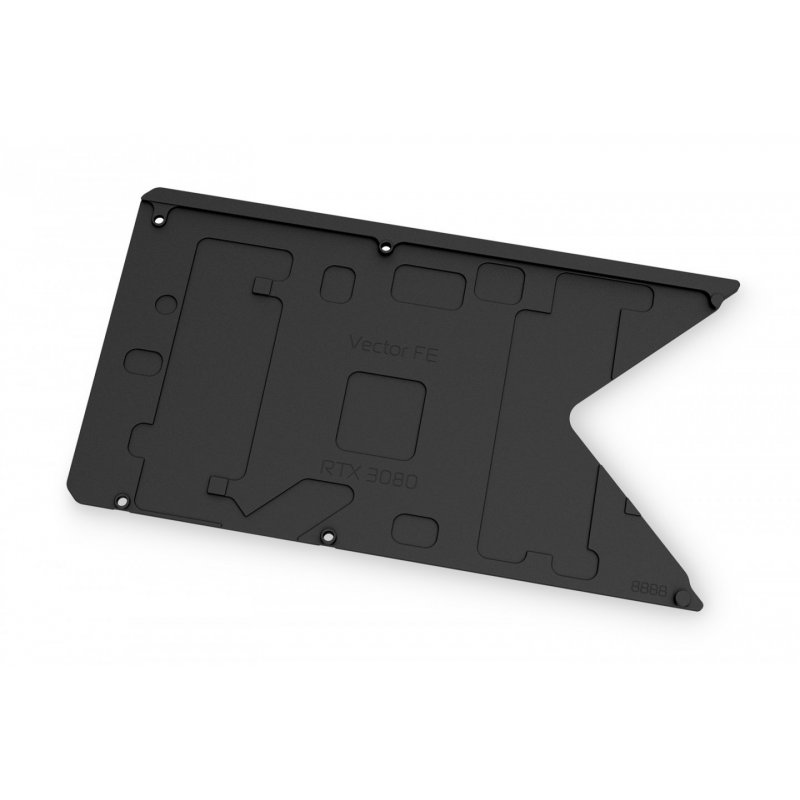 EK Water Blocks compatible EK-Quantum Vector FE RTX 3080 Backplate - Schwarz