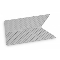 EK Water Blocks compatible EK-Quantum Vector FE RTX 3080 Backplate - Silber