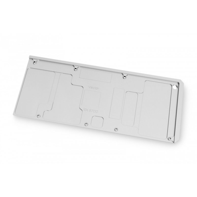 EK Water Blocks Quantum Vector RX 6700XT Graphics card Backplate White 1 pc(s)