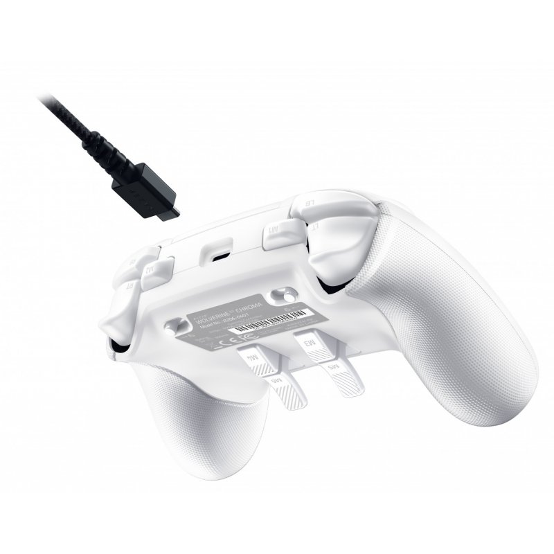 MANETTE RAZER compatible WOLVERINE V2 CHROMA WHITE - XBOX