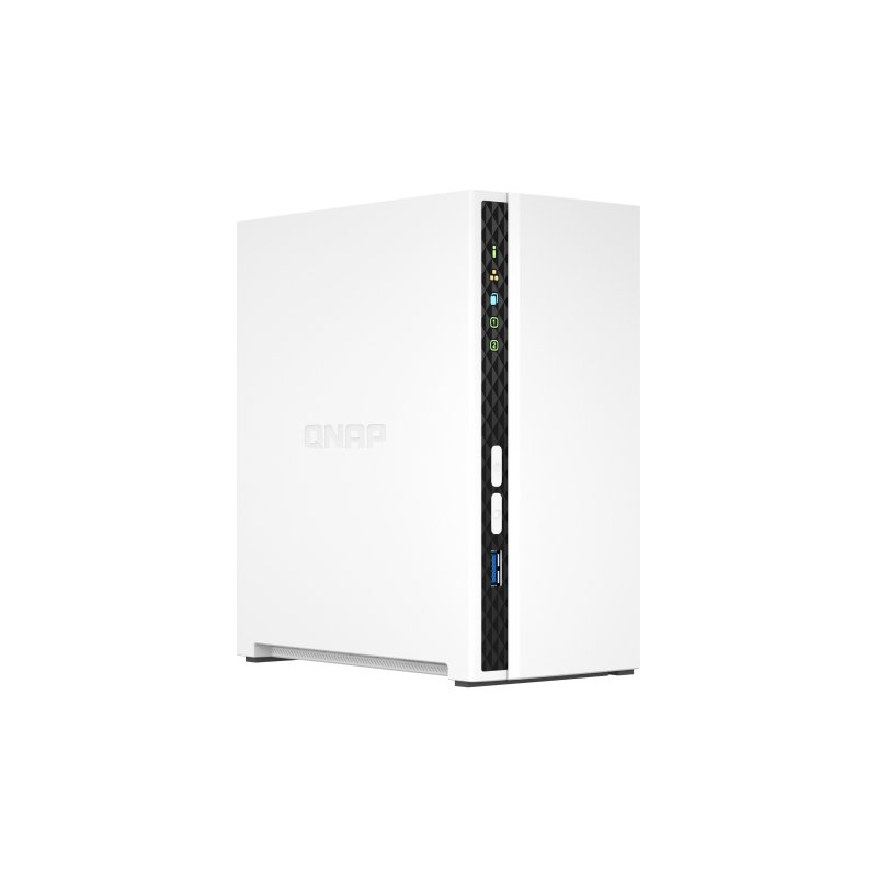 QNAP TS-233 NAS/storage server Mini Tower Ethernet LAN White Cortex-A55