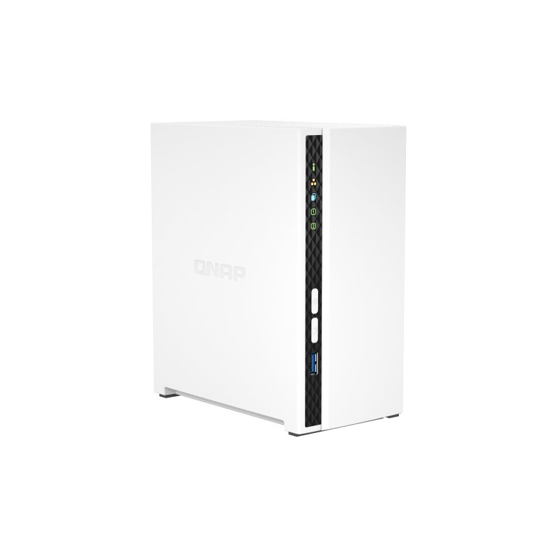 QNAP TS-233 NAS/storage server Mini Tower Ethernet LAN White Cortex-A55