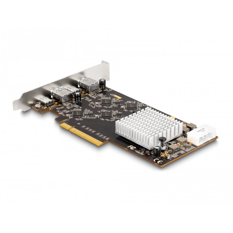 PCI Express x8 - 2x USB 3.2 Gen 2x2 Typ C + 2x USB 3.2 Gen 1 Typ A