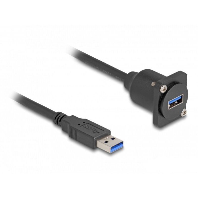 DeLOCK 87967 USB cable 20 m USB A Black