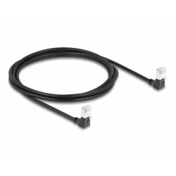 DeLOCK 80300 câble de réseau Noir 2 m Cat6a S/FTP (S-STP)