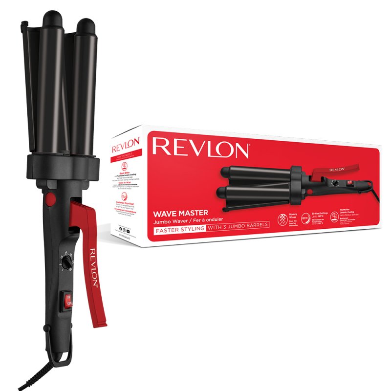 Revlon RVIR3056UKE hair styling tool Hair styling kit Warm Black, Red 2.5 m