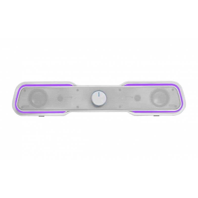 Mars Gaming MSBX, White Speaker Soundbar 10W