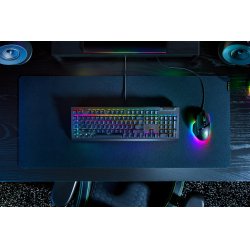 Razer BlackWidow V4 X clavier USB QWERTY Allemand Noir