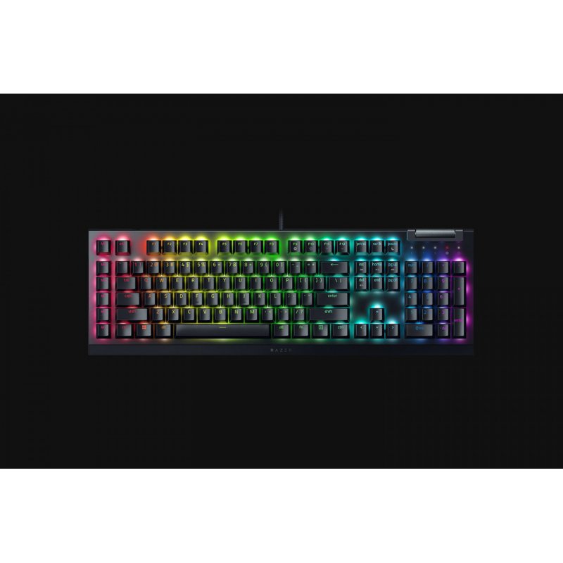 Razer BlackWidow V4 X clavier USB QWERTY Allemand Noir