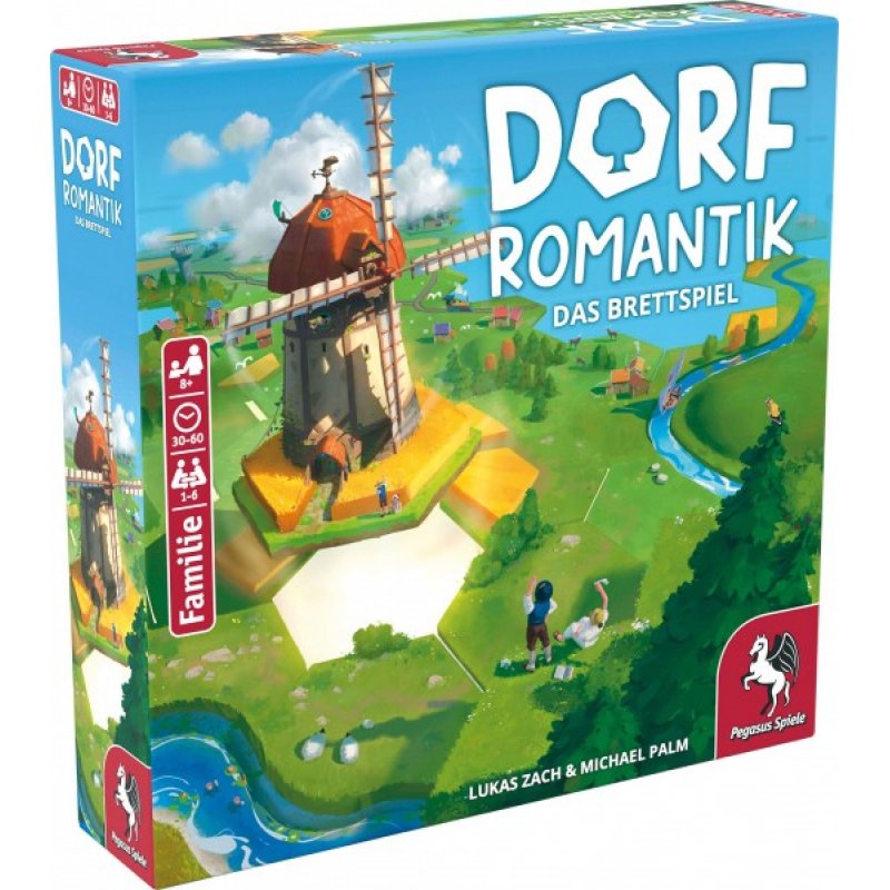 Pegasus Spiele Dorfromantik - Das Brettspiel Jeu de société Stratégie