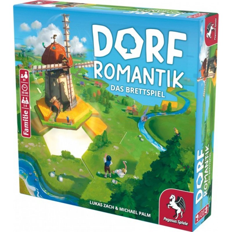 Pegasus Spiele Dorfromantik - Das Brettspiel Jeu de société Stratégie