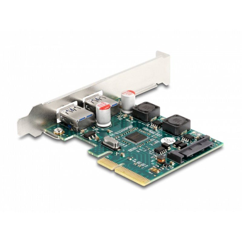 PCI Express x4 Karte zu 2 x extern USB 10 Gbps Typ-A Buchse