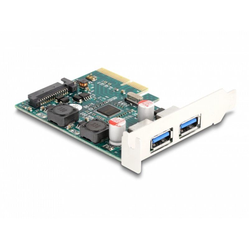 PCI Express x4 Karte zu 2 x extern USB 10 Gbps Typ-A Buchse