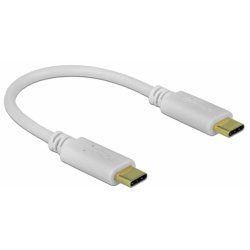 DeLOCK 85357 câble USB 0,15 m USB C Blanc