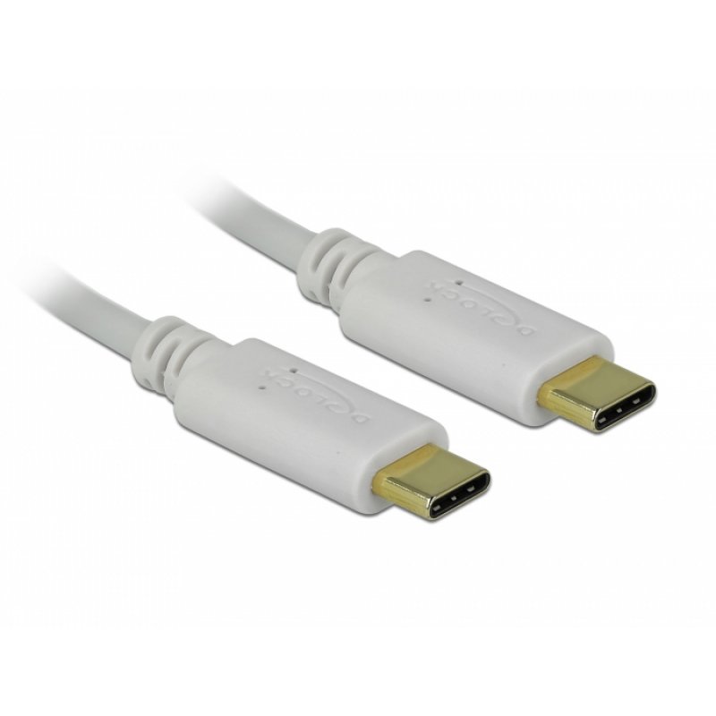DeLOCK 85357 câble USB 0,15 m USB C Blanc