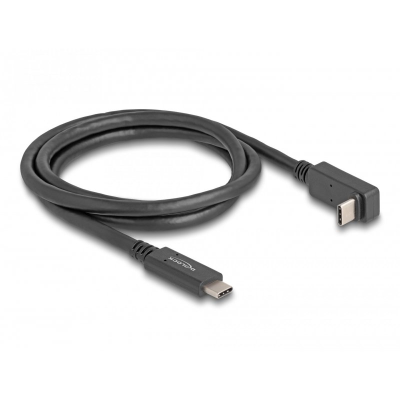 USB 3.2 Gen 2 Kabel, USB-C Stecker  USB-C Stecker (schwarz, 1 Meter, PD 3.0, Laden mit bis zu 60 Watt)