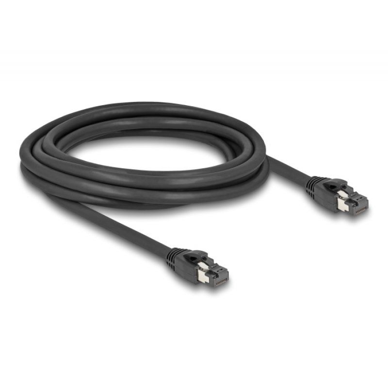DeLOCK 80235 networking cable Black 3 m Cat8.1 S/FTP (S-STP)