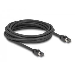 DeLOCK 80236 networking cable Black 5 m Cat8.1 S/FTP (S-STP)