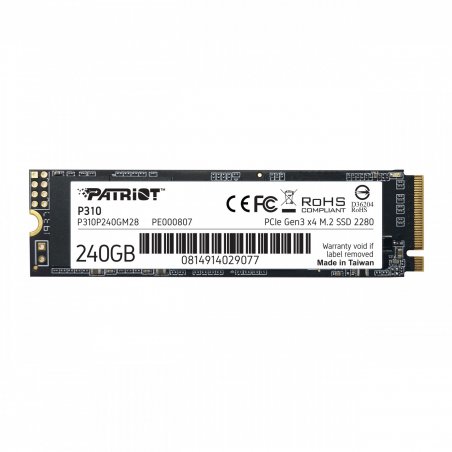 Patriot Memory P310 M.2 240 Go PCI Express 3.0 NVMe