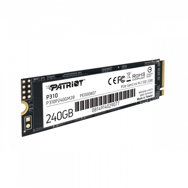 SSD Patriot compatible P310 M.2 240GB PCIe 2280
