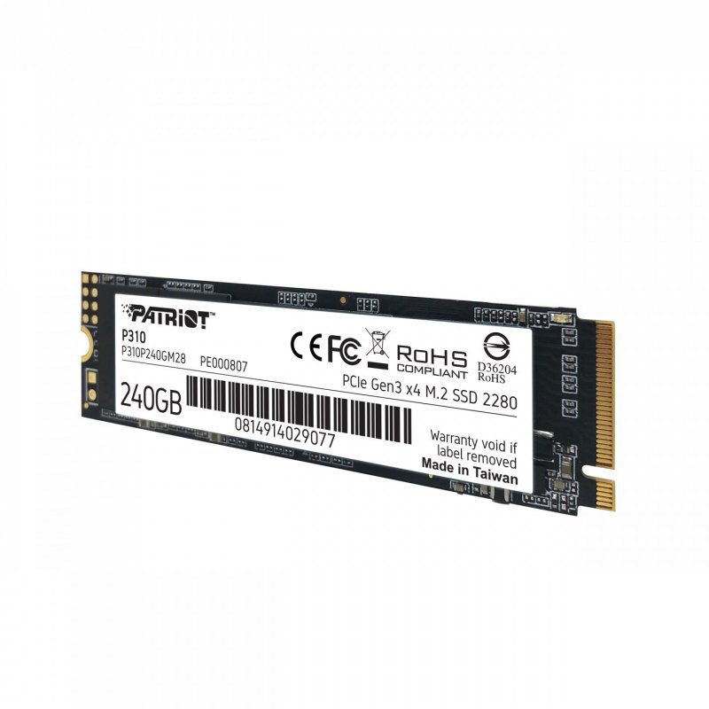 SSD Patriot compatible P310 M.2 240GB PCIe 2280
