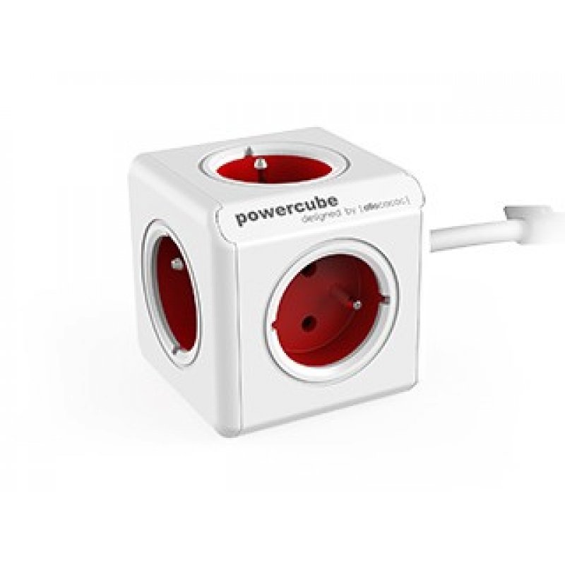 Allocacoc PowerCube Extended FR Red