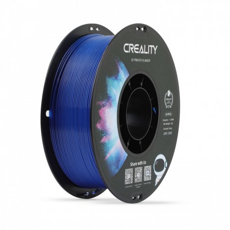 CR-PETG Filament Blue, 3D-Kartusche (blau, 1 kg, 1,75 mm, auf Rolle)