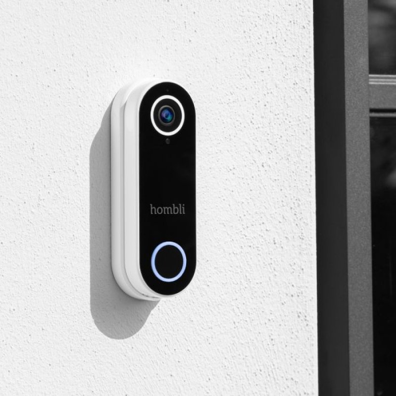 Hombli Smart Doorbell Pack Noir, Blanc