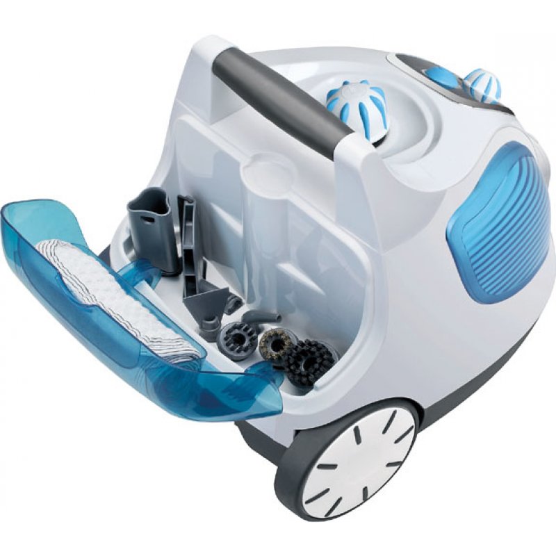 Dampfreiniger Vaporo Buggy (blau/weiß)