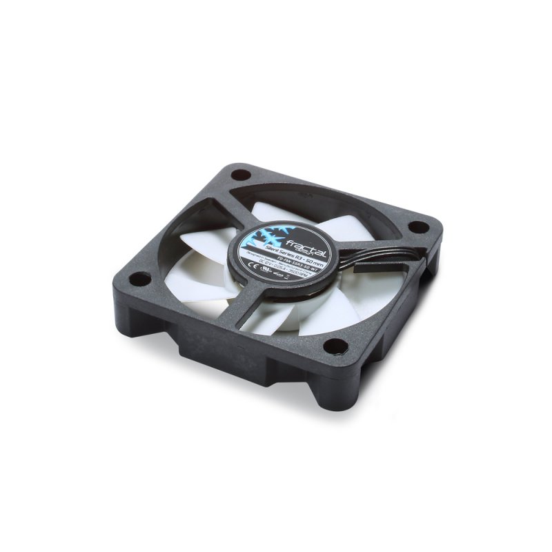 Fractal Design Silent Series R3 50mm Boitier PC Ventilateur 5 cm Noir, Blanc