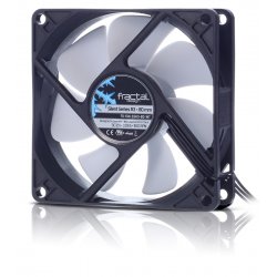 Fractal Design Silent Series R3 80 mm Boitier PC Ventilateur 8 cm Noir, Blanc