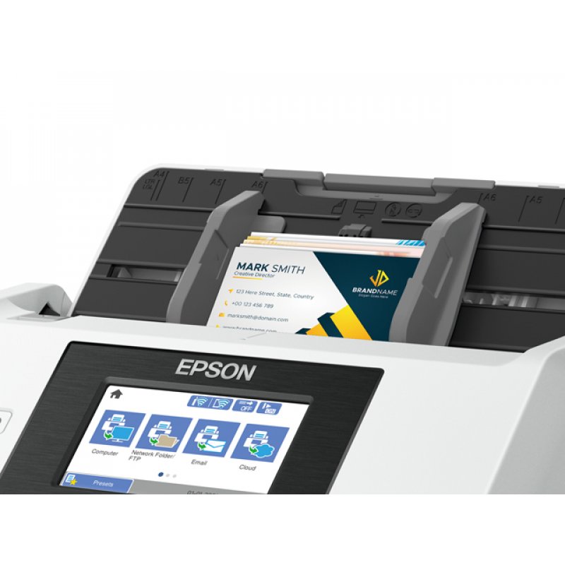Epson WorkForce DS-790WN Sheet-fed scanner 600 x 600 DPI A4 Black, White