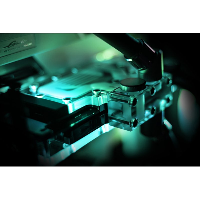 EK Water Blocks compatible EK-Quantum Vector Trinity RTX 3080/3090 Active Backplate D-RGB - Plexi