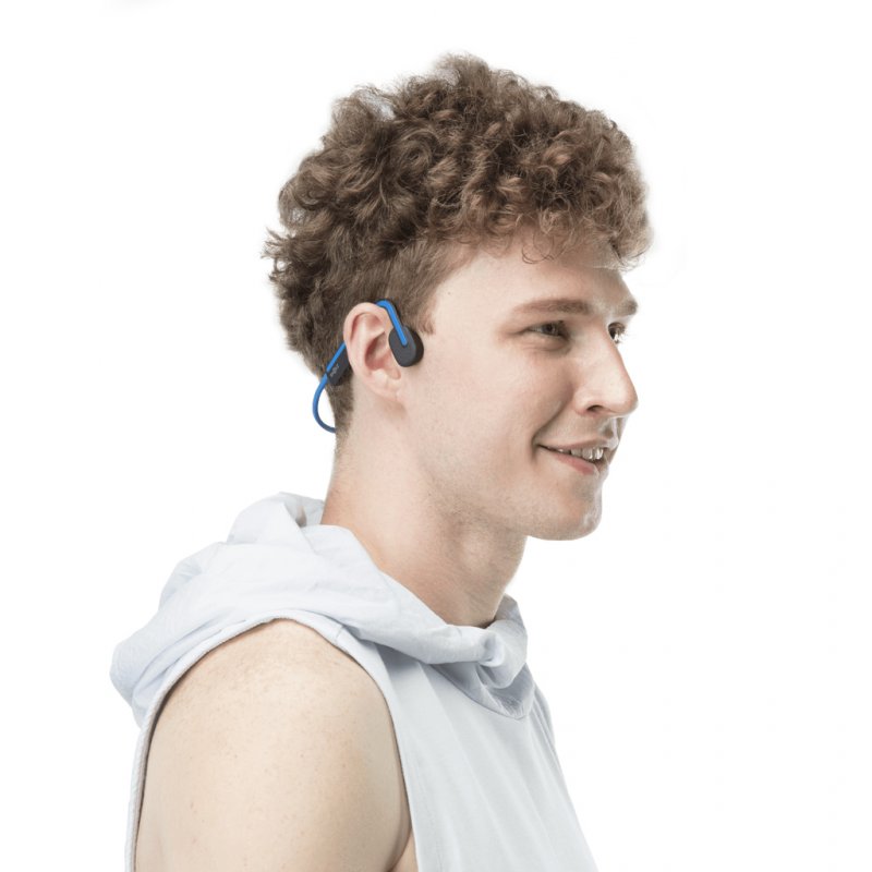 Shokz OpenMove Écouteurs Sans fil Crochets auriculaires Appels/Musique USB Type-C Bluetooth Bleu