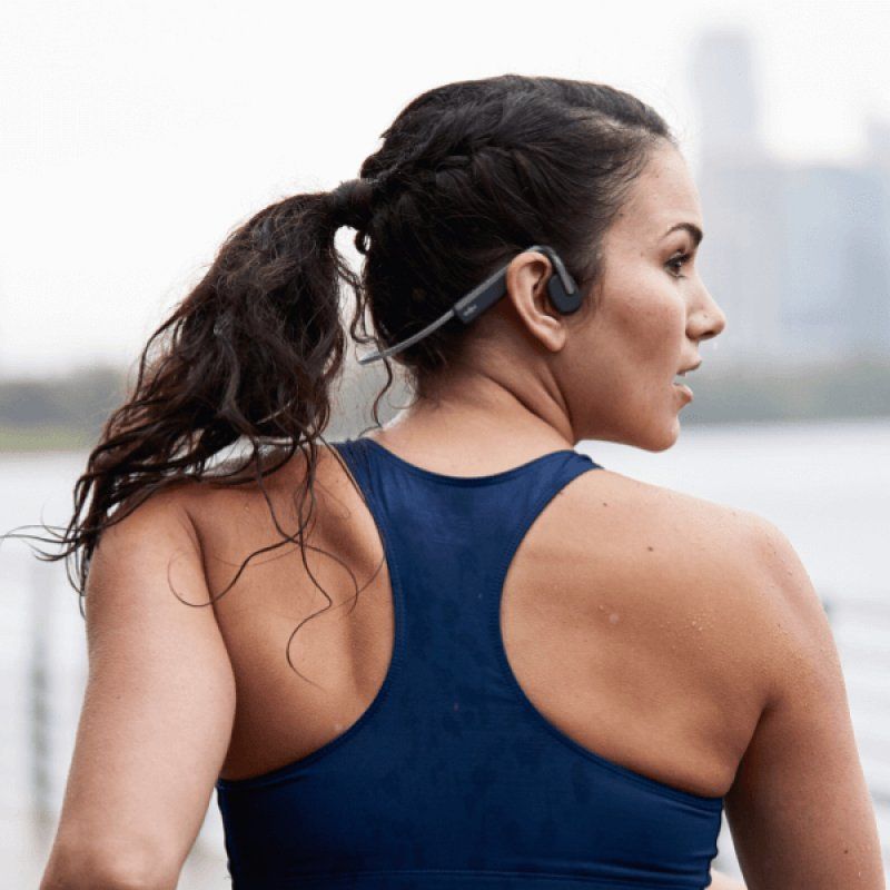 Shokz OpenMove Écouteurs Sans fil Minerve Sports Bluetooth Gris
