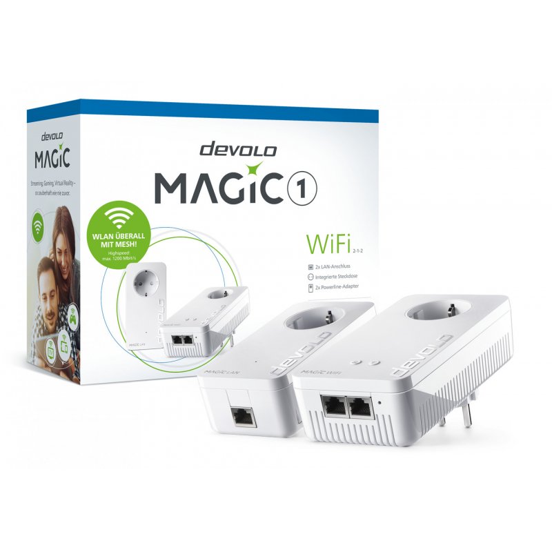 Magic 1 WiFi 2-1-2 Starter Kit (zwei Adapter)