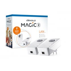 Devolo Magic 2 LAN 2400 Mbit/s Ethernet LAN White 2 pc(s)