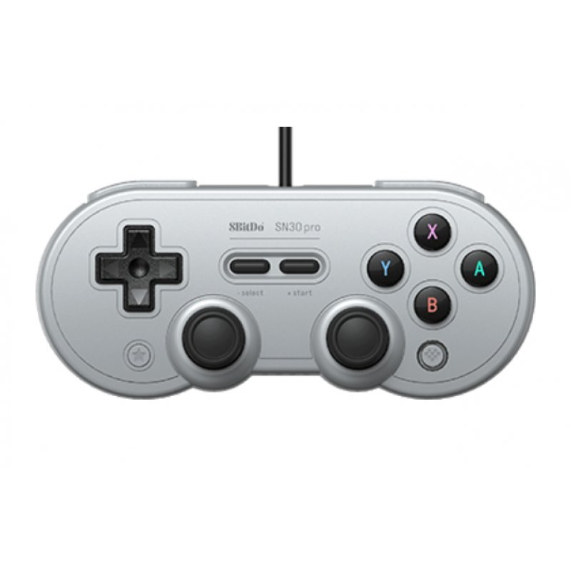 8Bitdo SN30 Pro USB Gris Manette de jeu Nintendo Switch, PC