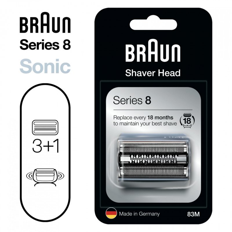 Braun Series 8 Cassette 83M Shaving head