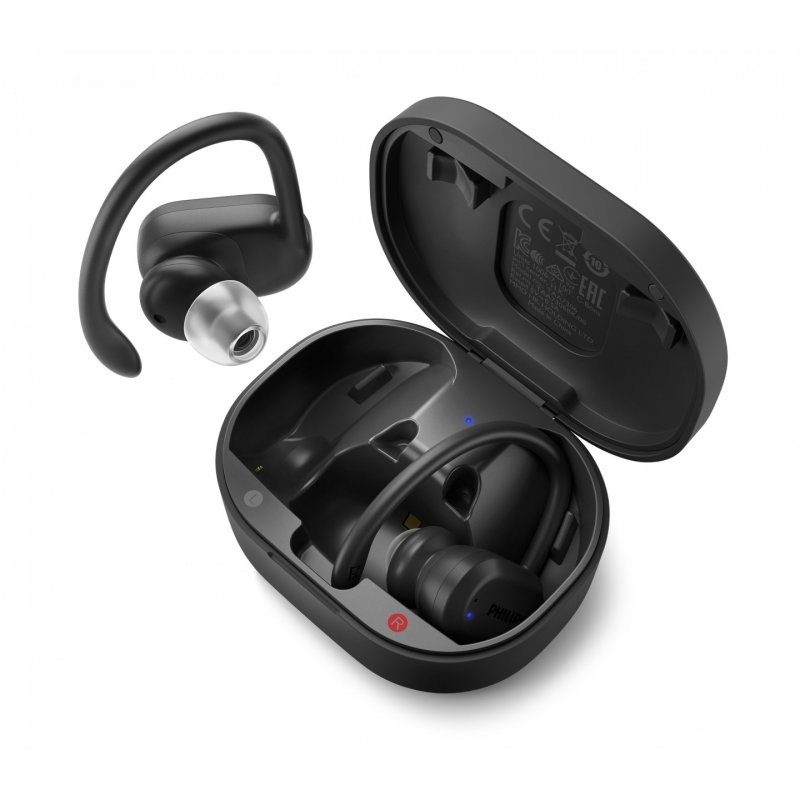Philips 7600 series TAA7306BK/00 headphones/headset Wireless Ear-hook, In-ear Sports Bluetooth Black