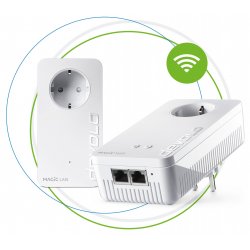 Devolo Magic 2 WiFi next Starter Kit 2400 Mbit/s Ethernet/LAN Blanc 2 pièce(s)