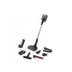 Bosch Serie 8 BSS82SIL1 stick vacuum/electric broom Battery Dry Bagless Black, Silver 5 Ah