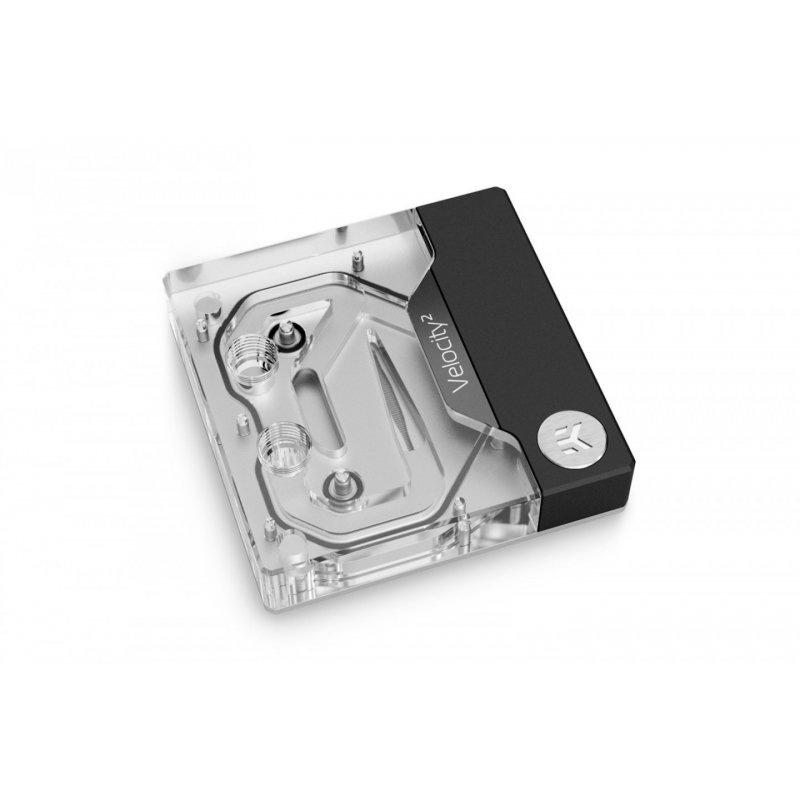 EK Water Blocks compatible EK-Quantum Velocity² D-RGB CPU Wasserkühler - Intel 1200, Nickel + Acryl