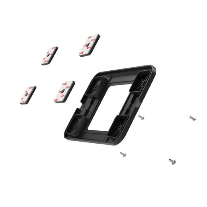 SECURE MOUNTING PLATE (LG/100MM/VHB) BLACK