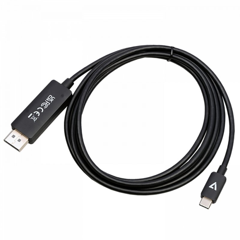 USB-C TO DP 1.4 CABLE 2M 6.6FT 32.4GBPS 8K 30HZ/4K 60HZ UHD ADP