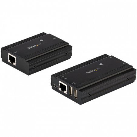 StarTech.com 4-Port USB 2.0 Extender Hub over Single CAT5e/CAT6 Ethernet Cable (RJ45) - 330ft (100m) - USB Extender Hub 