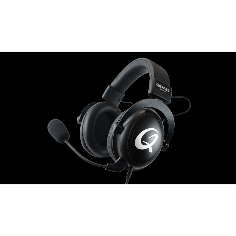 QPAD - QH-92 High End Stereo Gaming Headset, Closed Ear, Noise Cancelling detachable Microphone, Multiplatform